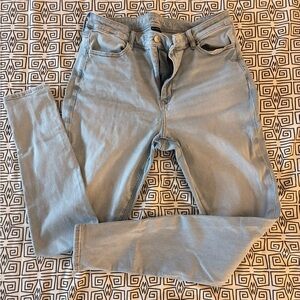 American Eagle Outfitters Women's Light Blue Skinny Jeans